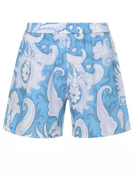 Шорты из хлопка и шелка ETRO