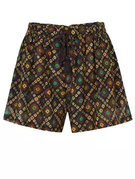 Шорты из хлопка и вискозы