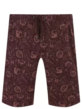 Шорты из модала с принтом