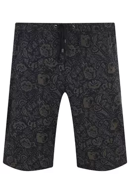 Шорты из модала с принтом