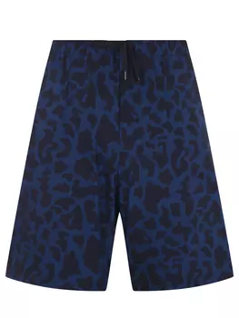 Шорты из модала с принтом