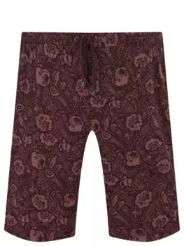 Шорты из модала с принтом