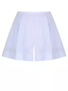 Шорты из шелка и льна Myosotis