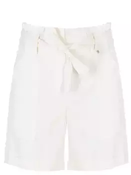 Шорты из вискозы и льна