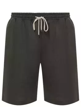 Шорты изо льна и хлопка