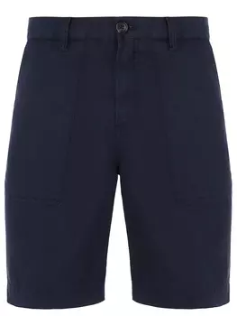 Шорты изо льна и хлопка BRUNELLO CUCINELLI