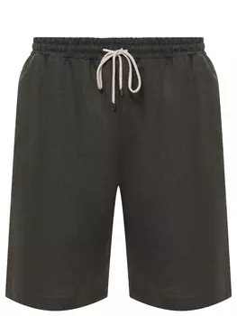 Шорты изо льна и хлопка ZIMMERLI