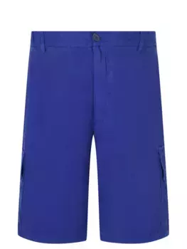 Шорты-карго льняные