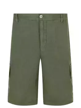 Шорты-карго льняные