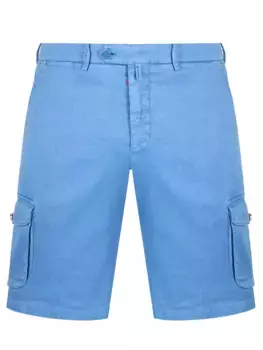 Шорты-карго льняные