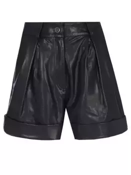 Шорты кожаные