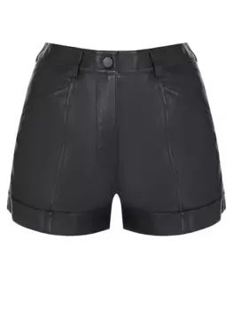 Шорты кожаные