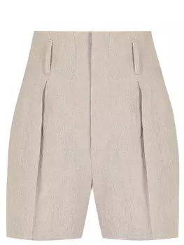 Шорты льняные