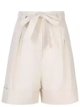 Шорты льняные