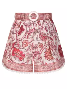 Шорты льняные