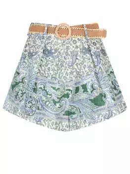 Шорты льняные