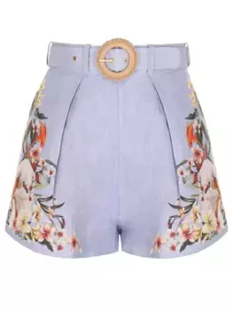 Шорты льняные