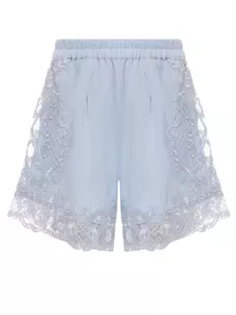 Шорты льняные