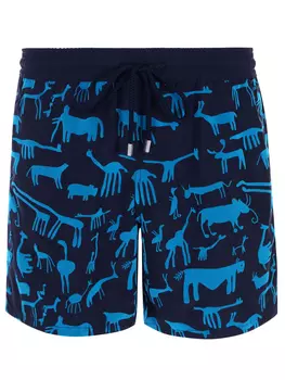 Шорты плавательные с принтом