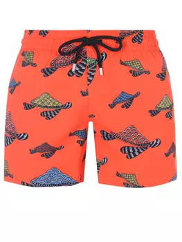 Шорты плавательные с принтом