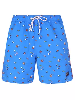 Шорты плавательные с принтом