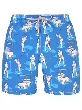 Шорты плавательные с принтом