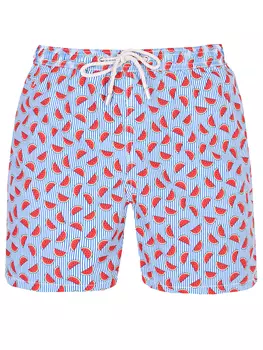Шорты плавательные с принтом