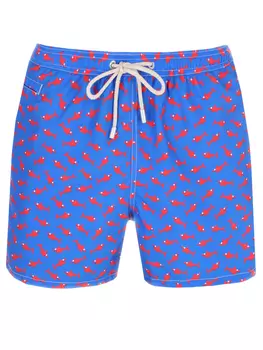 Шорты плавательные с принтом