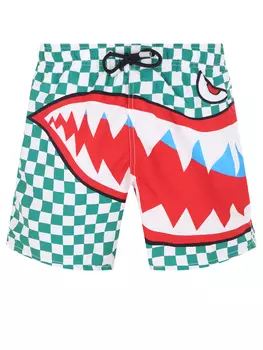 Шорты плавательные с принтом