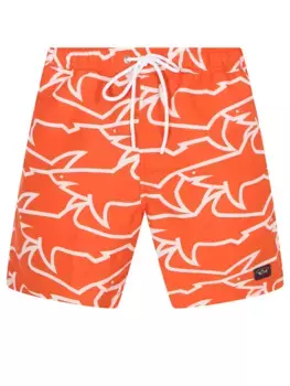 Шорты плавательные с принтом