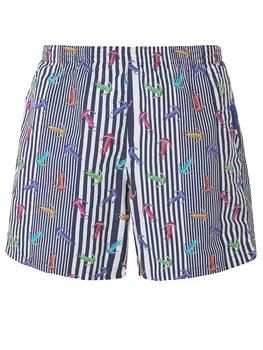 Шорты плавательные с принтом