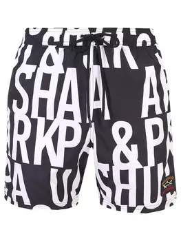 Шорты плавательные с принтом