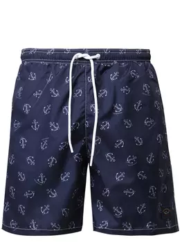 Шорты плавательные с принтом