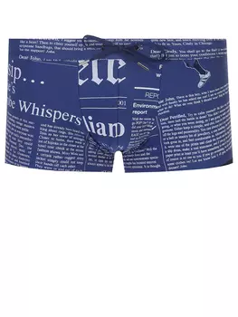 Шорты плавательные с принтом JOHN GALLIANO