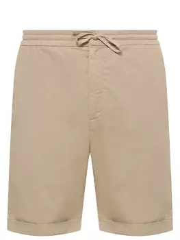 Шорты Regular Fit из лиоцелла и хлопка CANALI
