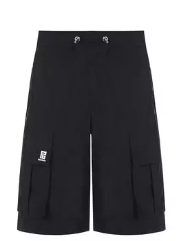 Шорты с накладными карманами BALMAIN