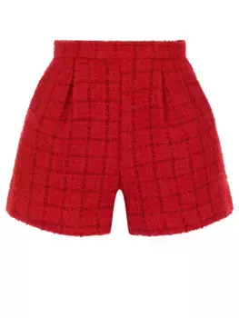 Шорты твидовые