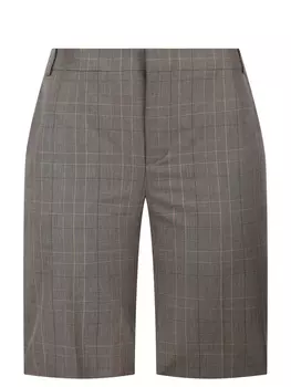 Шорты в клетку BALENCIAGA