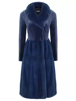 Шуба из меха норки