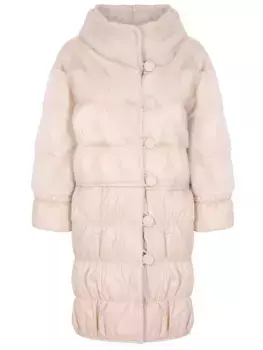 Шуба-трансформер с мехом норки