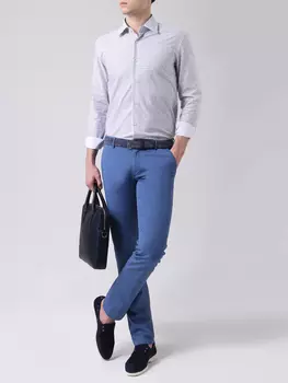 Слаксы хлопковые slim fit