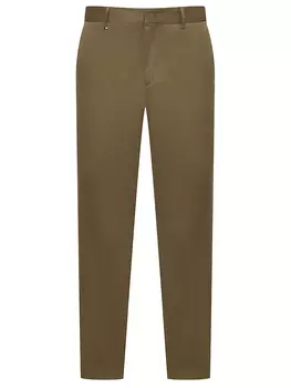 Слаксы Slim Fit хлопковые BOSS