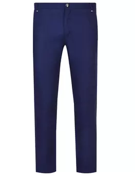 Слаксы Slim Fit льняные