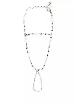 Слейв-браслет с жемчугом и маркизетом Easy Touch