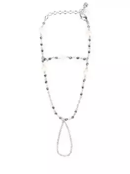 Слейв-браслет с жемчугом и маркизетом Easy Touch