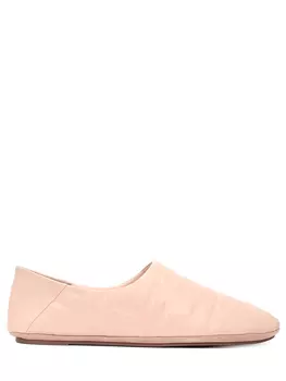 Слиперы кожаные FENDI