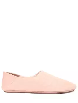 Слипперы кожаные