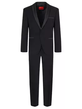 Смокинг Extra Slim Fit шерстяной HUGO