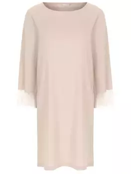 Сорочка хлопковая с кружевом