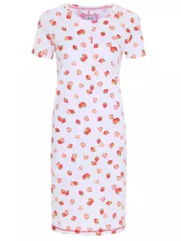 Сорочка хлопковая с принтом